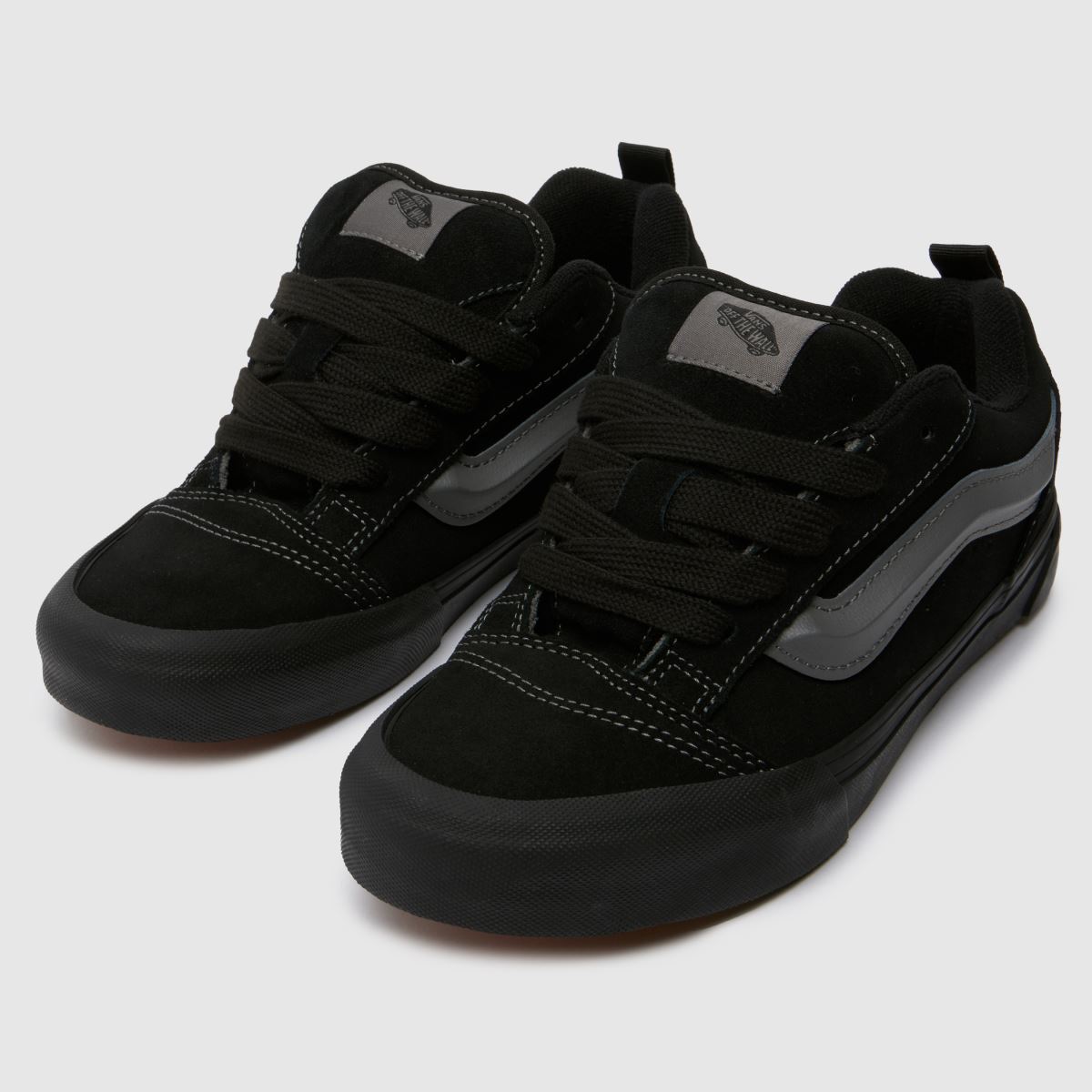 Vans svarta knu skool ungdomsskor