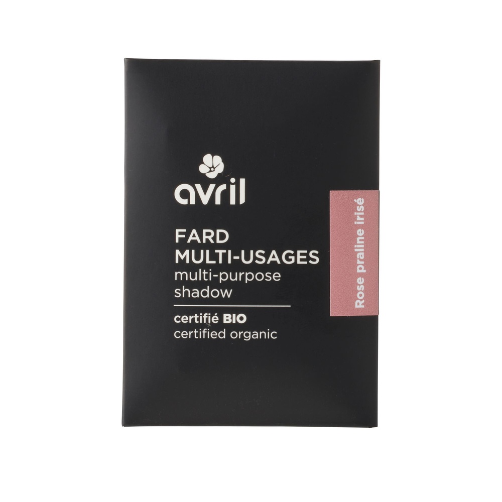 Avril Blush Rose Praline irisé  Certifié bio Blush