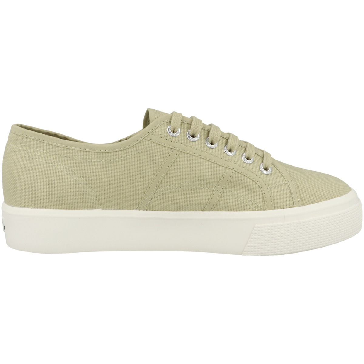 Superga 2730 Cotu Mid Platform Sneaker Low gruen