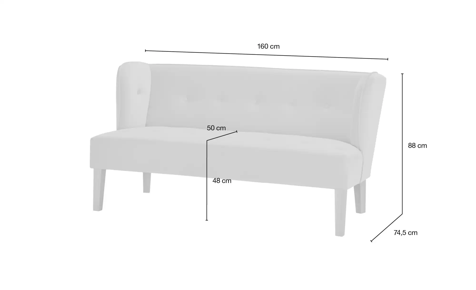 Twist Küchensofa Astonia