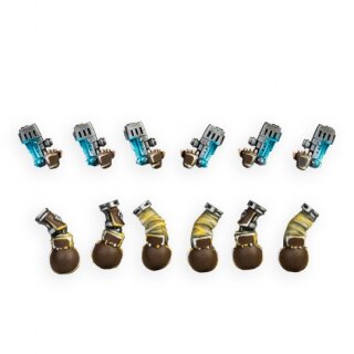 Imperial Guard Plasma Pistols (6)