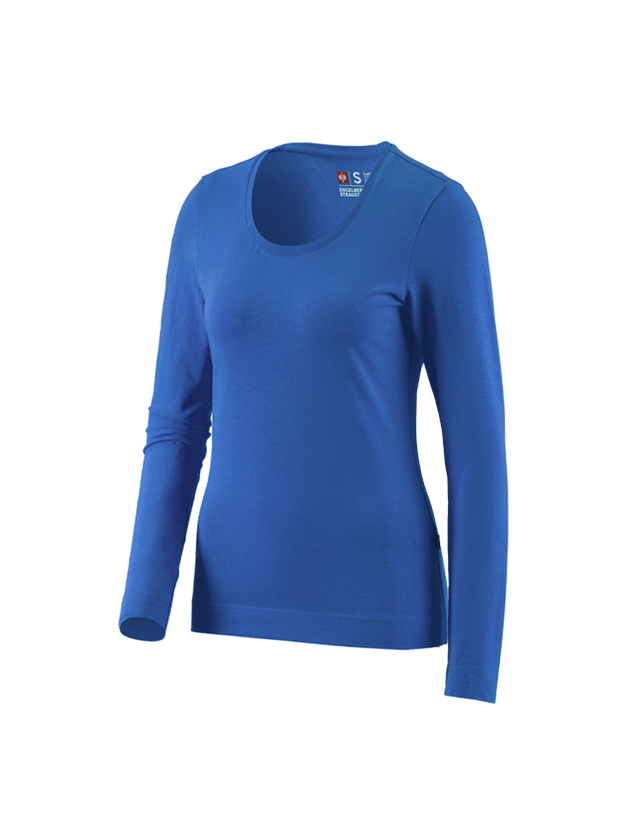e.s. Longsleeve cotton stretch, Damen