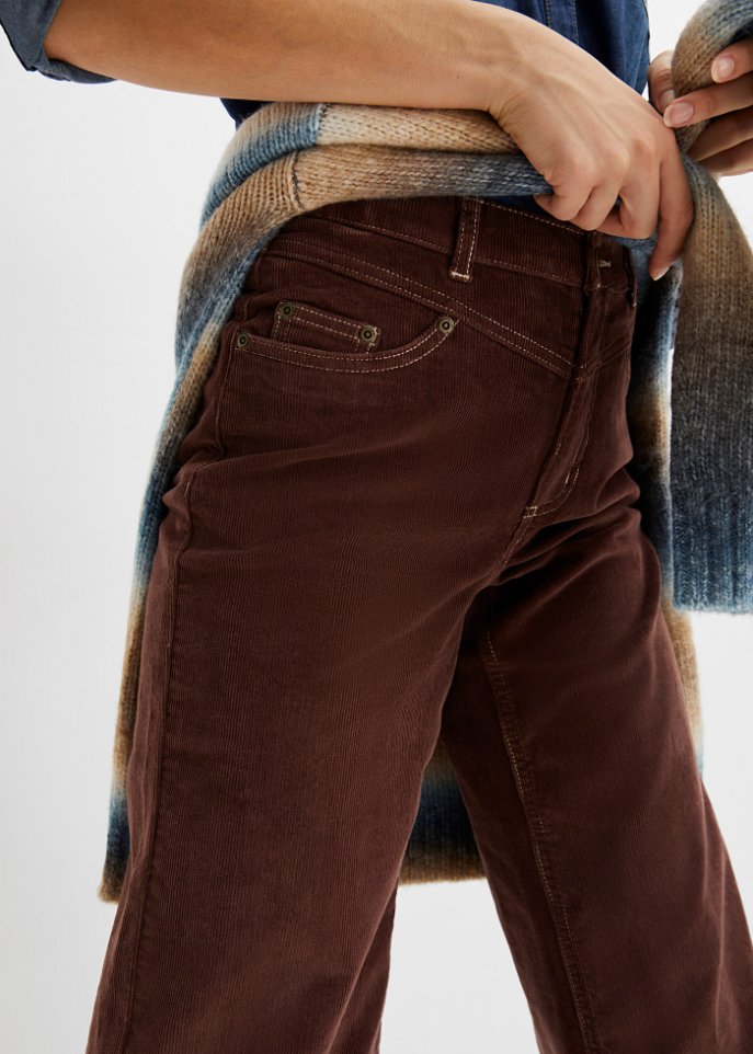 Stretch-Cordhose, Wide