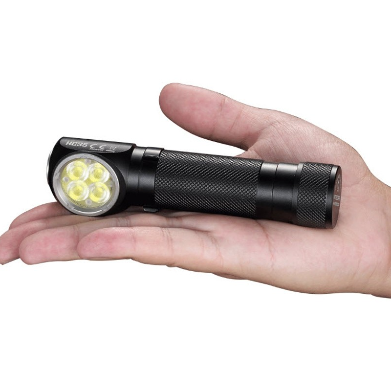 NiteCore HC35 Stirnlampe mit Taschenlampe