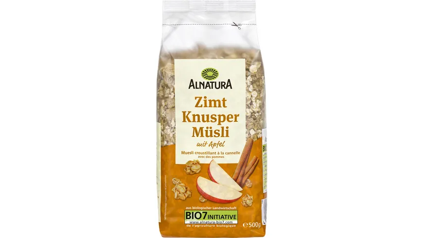 Alnatura Bio Zimt Knusper Müsli 500 g