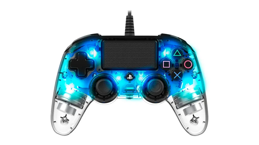 NACON PS4 Controller Light Edition [Off. lizenziert/blue]