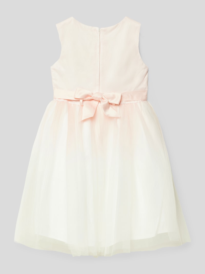 Kleid mit Farbverlauf in rosé