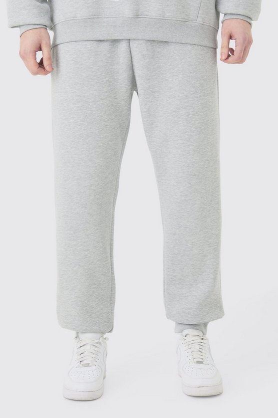Tall graue Basic Jogginghose