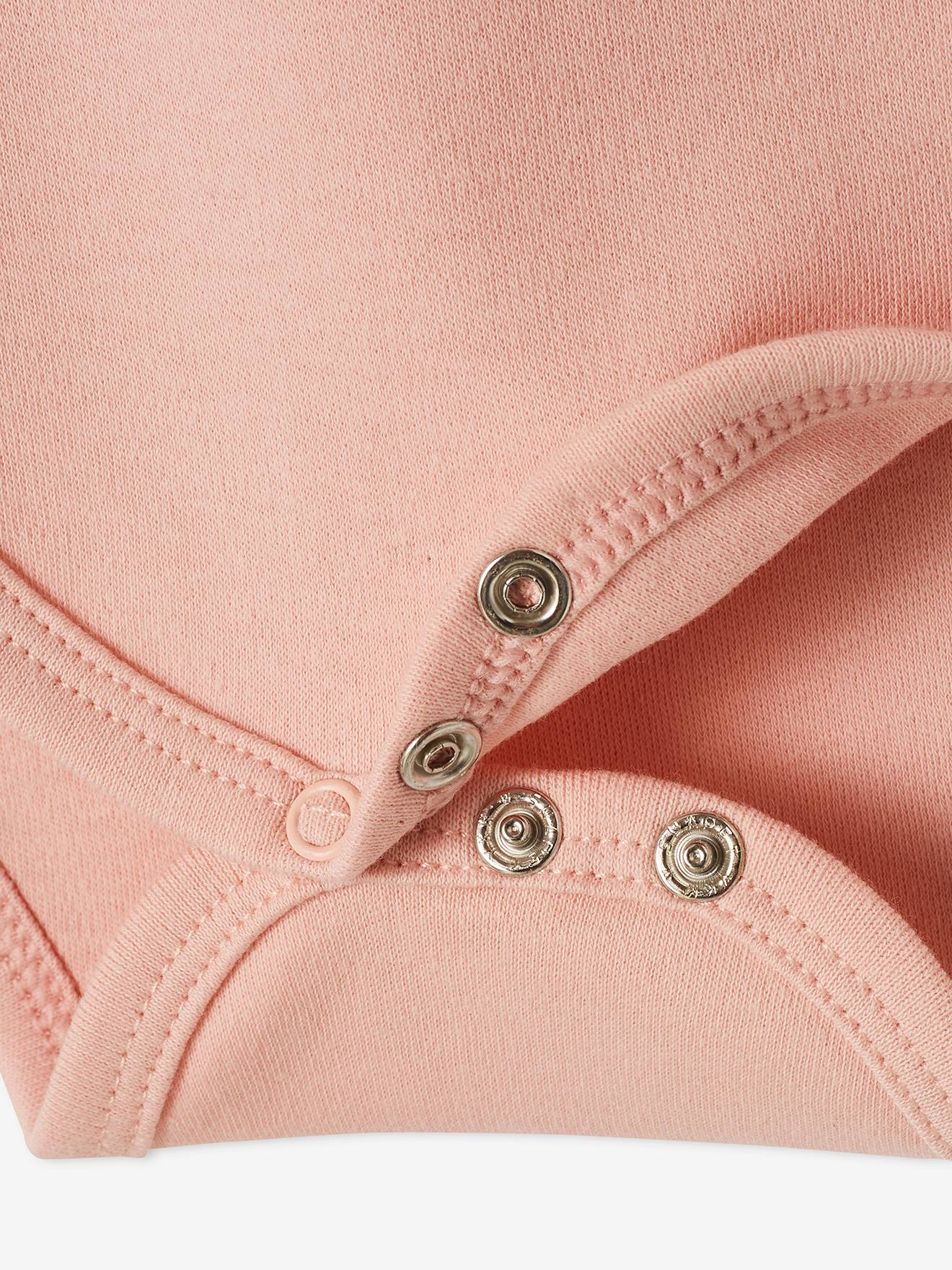 Vertbaudet 3er-Pack Baby Trägerbodys mit Hasen Oeko-Tex - pack rosa/weiß