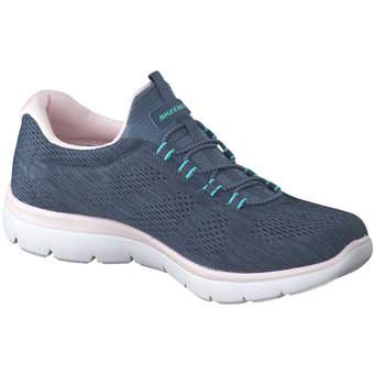 Skechers Summits Slipper in blau