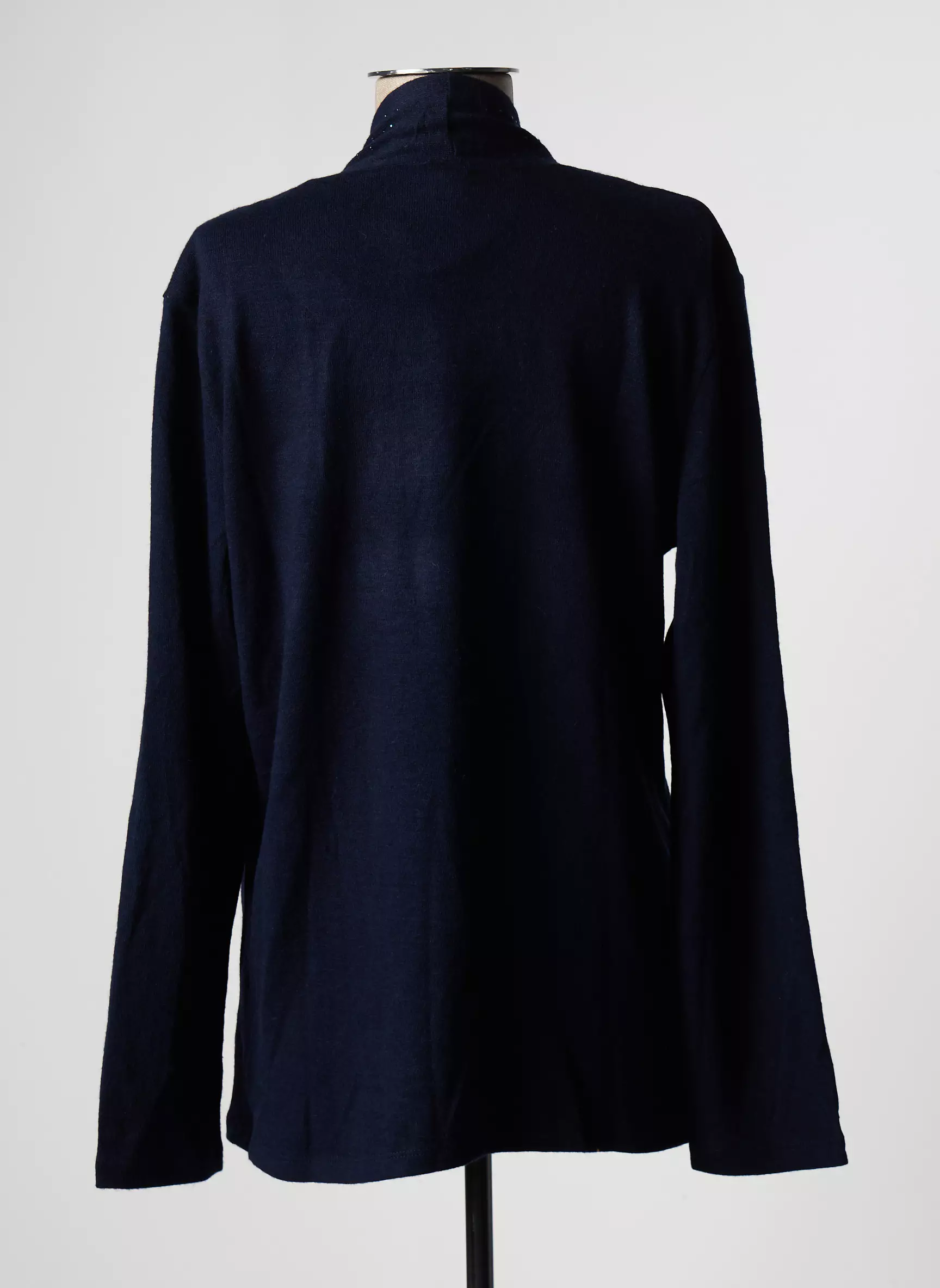 M X O Pull Tuniques Femme couleur bleu
