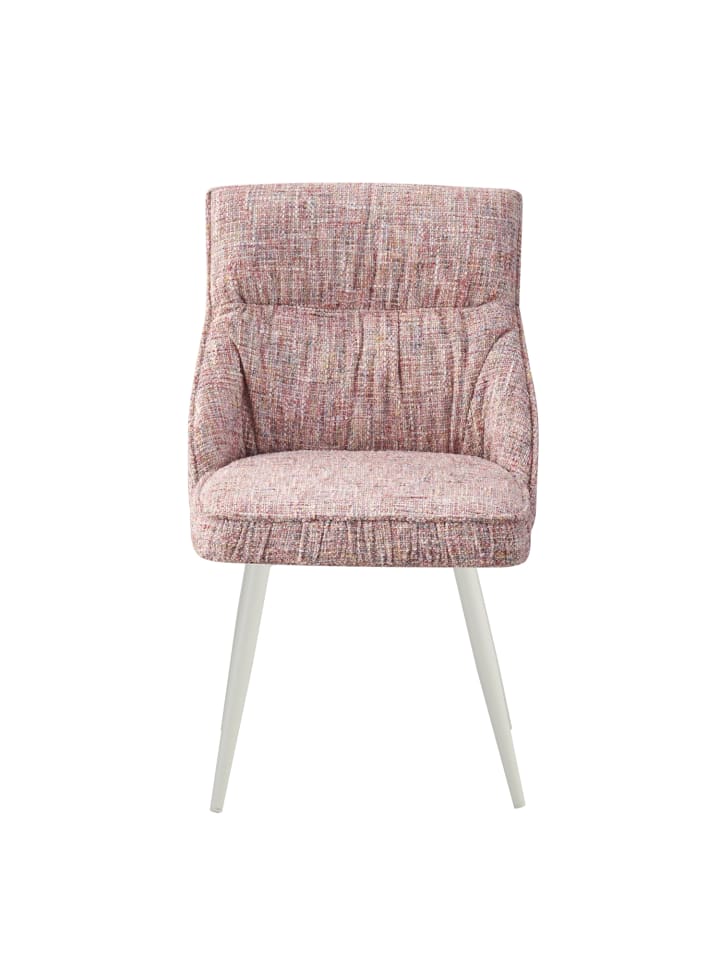 DUBI Möbel 2er-Set: Drehstuhl MELINA in Rosa - (B)49 x (H)83 x  (T)62 cm günstig kaufen onesize