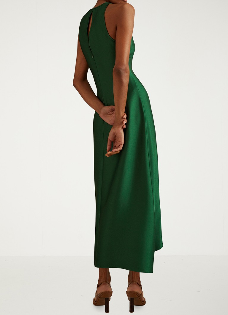 Abito midi Reiss Micah con orlo asimmetrico