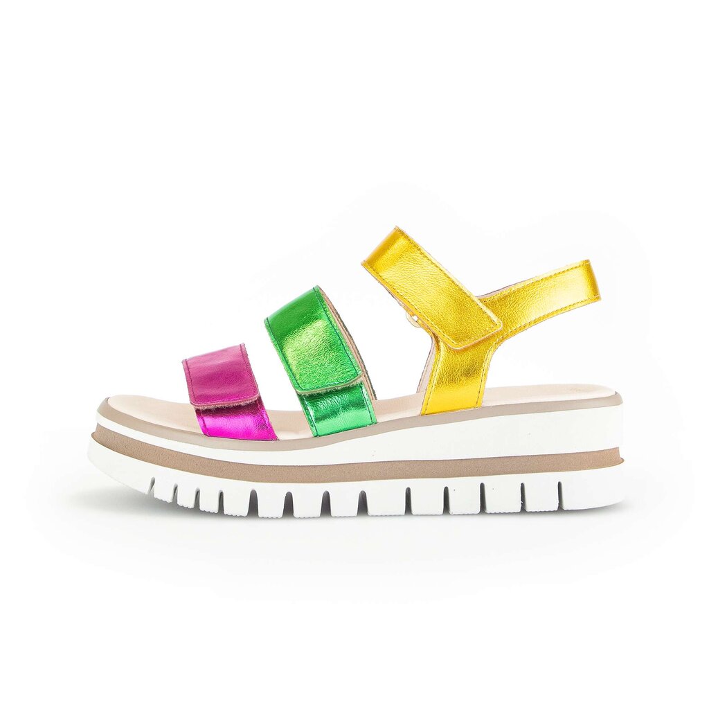 Gabor fashion Plateau Sandale multicolour