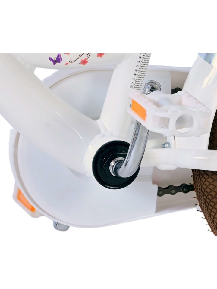 Volare Kinderfahrrad Blossom für Mädchen 12 Zoll Kinderrad in Weiß 3 Jahre günstig kaufen onesize