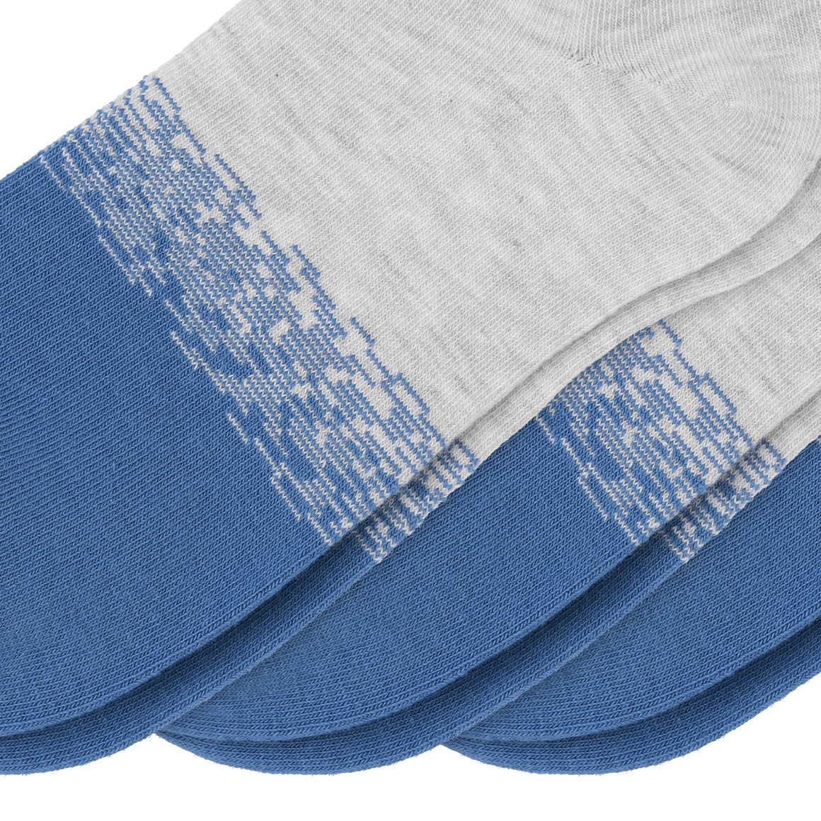 3 Paar Herren Sneaker-Socken mit Farbverlauf