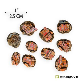 Small Old Town Ruins Basing Kit (10)