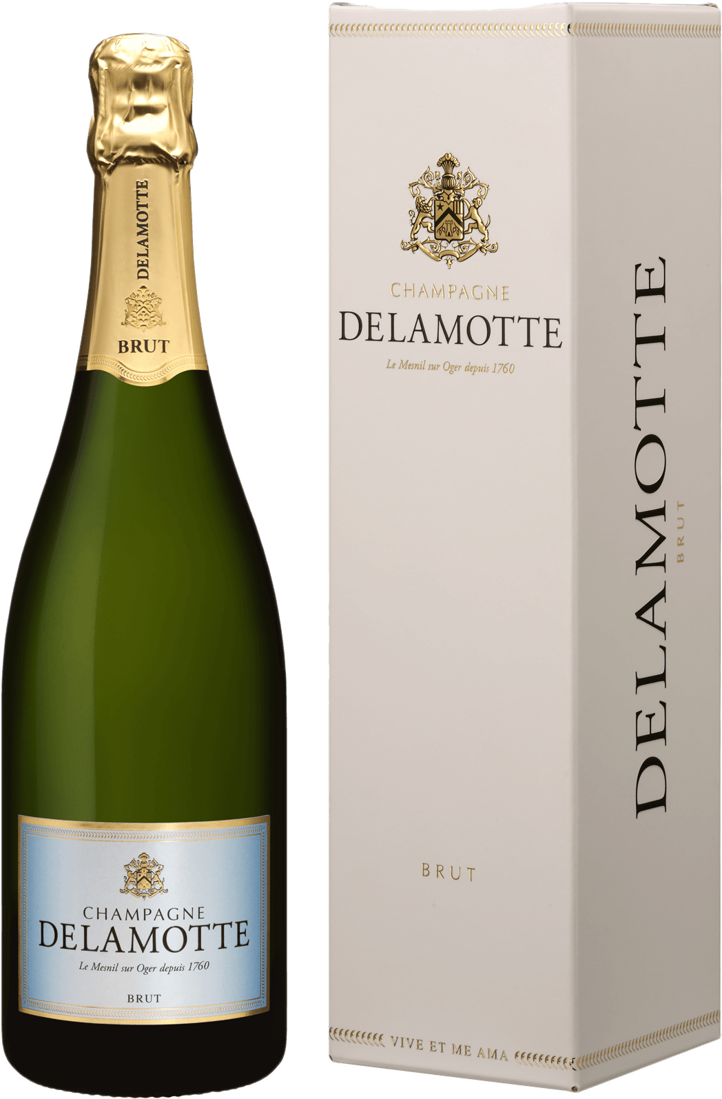 Delamotte brut avec étui