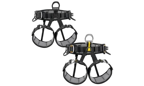 Petzl PE-C038DA02 FALCON pojas za sjedenje crni - veličina 0