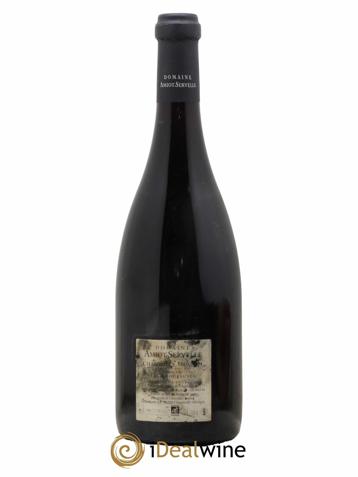 Chambolle-Musigny 1er Cru Les Amoureuses Amiot-Servelle  2010 - Lot de 1 Bouteille