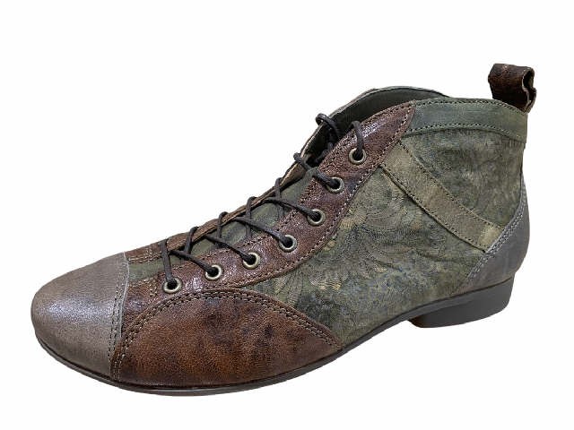 THINK Stiefeletten grün Guad2