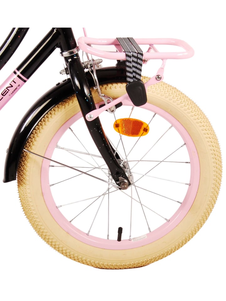 Volare Kinderfahrrad Excellent Fahrrad für Mädchen 16 Zoll Kinderrad Schwarz 4 Jahre günstig kaufen onesize