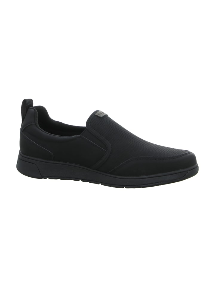 Bugatti Klassische Slipper in Schwarz günstig kaufen