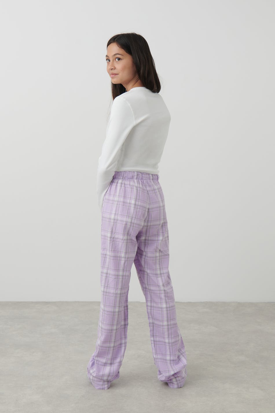 Y flannel pyjama trousers