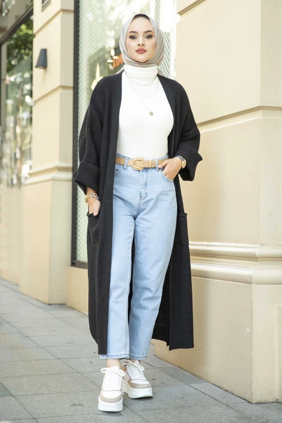 IŞILDA FASHION  DAMEN STRICKWAREN CARDIGAN
