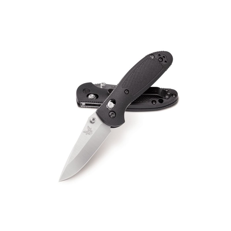 Benchmade Mini Griptilian 556-S30V Drop Black Satin Blade