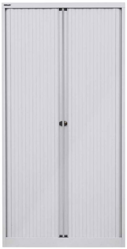 Bisley Rollladenschrank EuroTambour Lichtgrau 1.000 x 430 x 1.980 mm