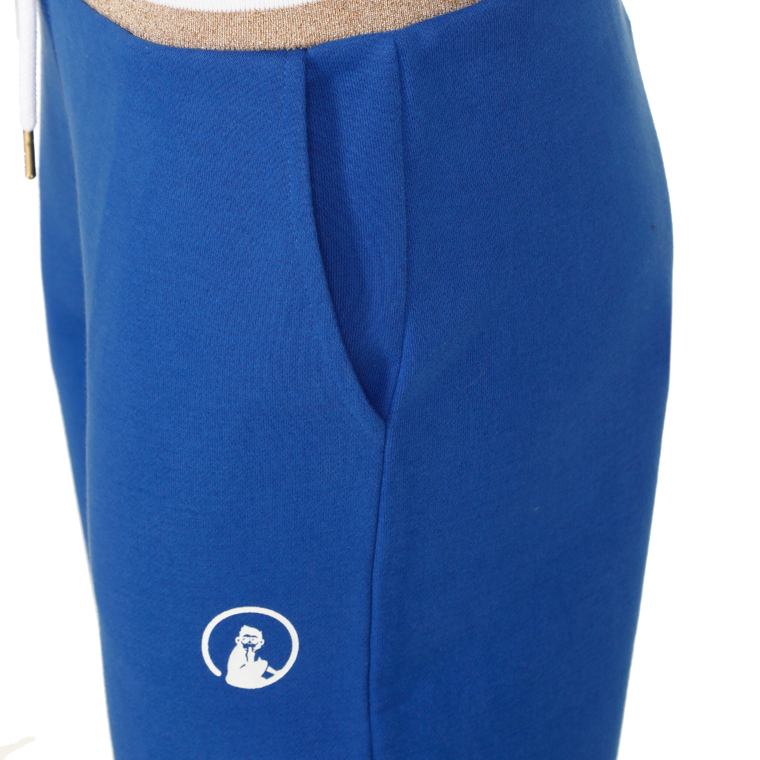 Retro Stripe Trainingshose Damen - Blau, Mehrfarbig