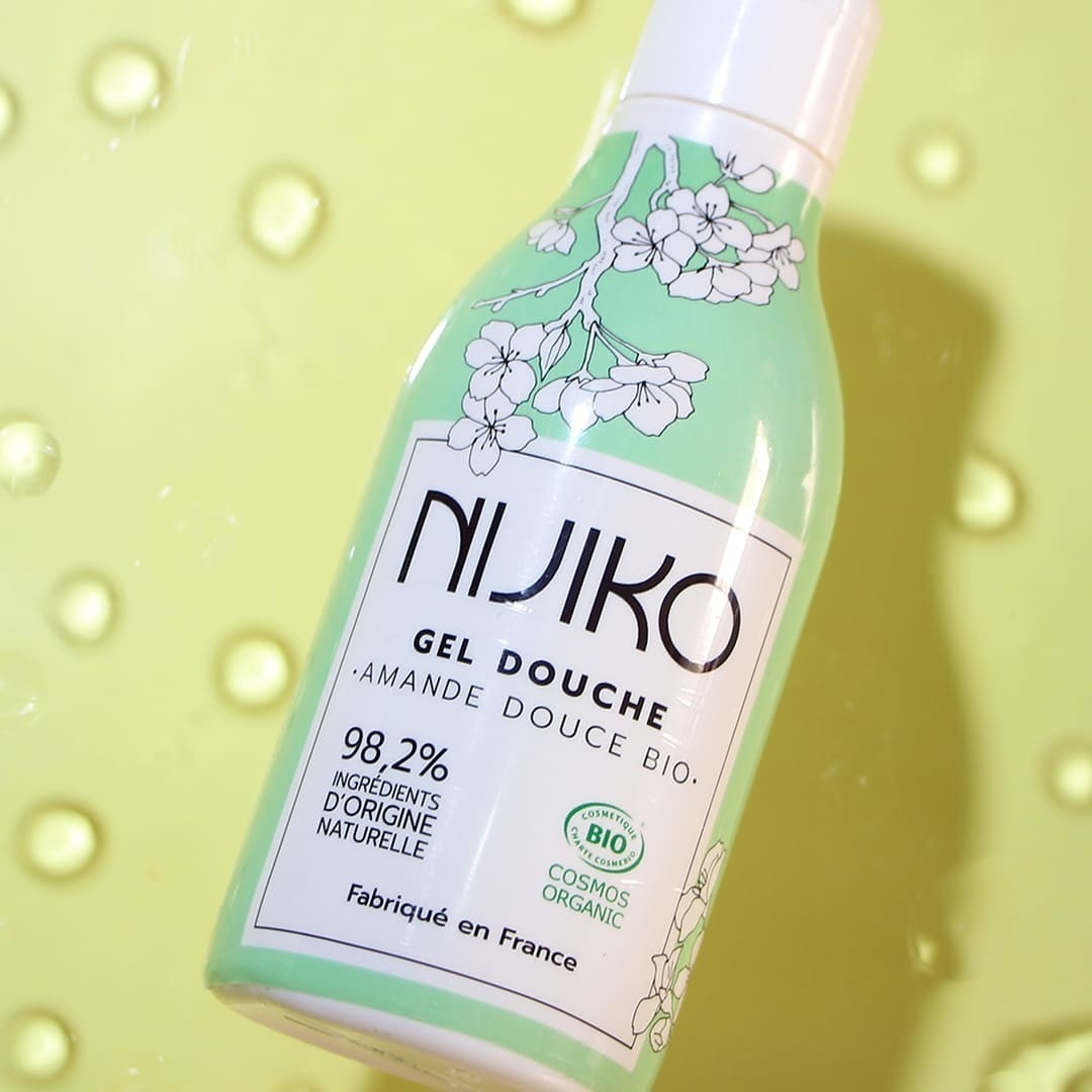 NIJIKO Organický sprchový gél so sladkými mandľami
