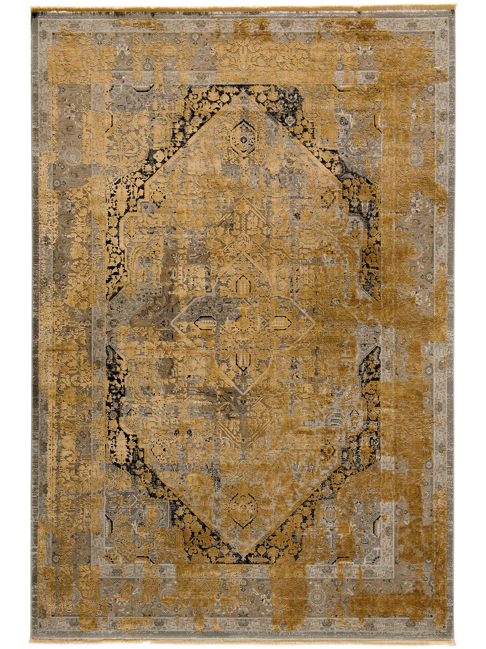 Colorada Vintage-Teppich, Antikgold