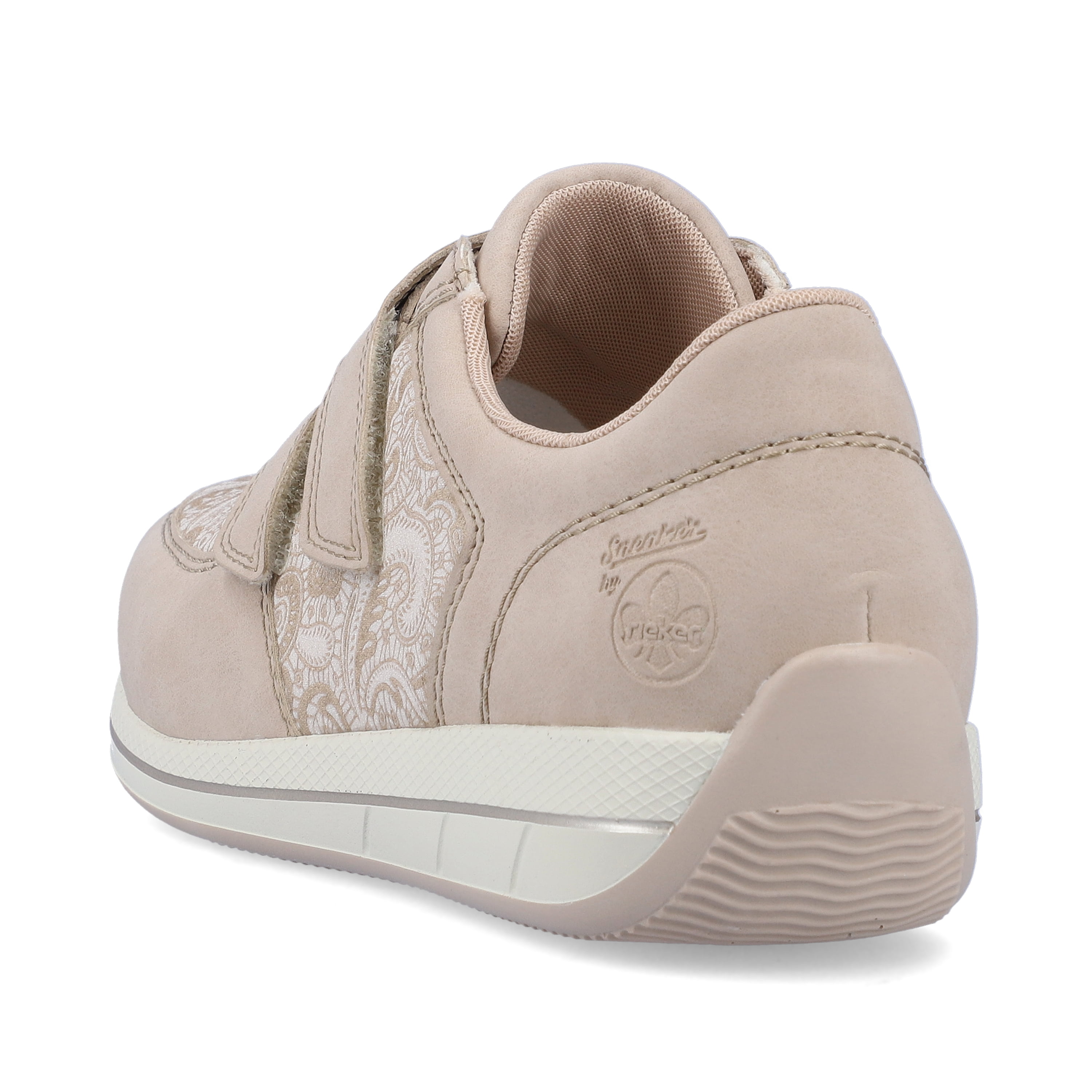 Rieker Damen Slipper cremebeige