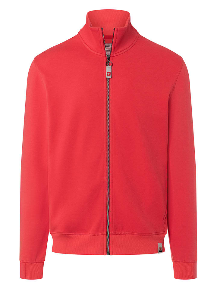 Timezone Sweatjacke in Rot günstig kaufen