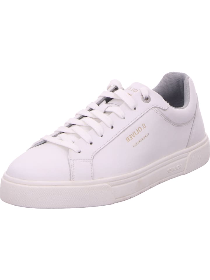 s.Oliver Schnürschuhe in WHITE UNI günstig kaufen