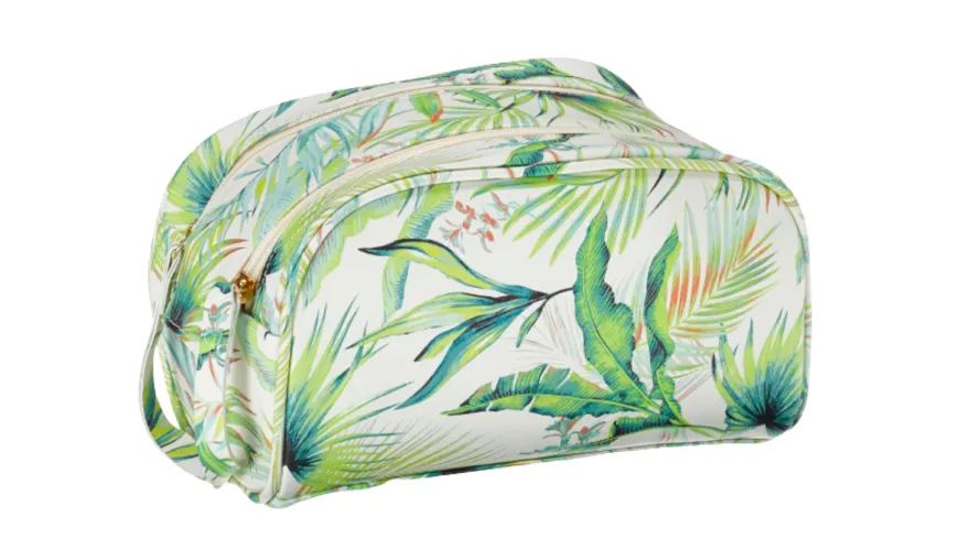 TRENDSHOP Kosmetiktasche grün