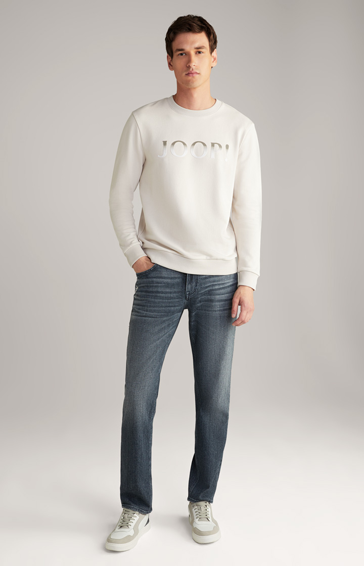 Sweatshirt Theseus in Hellbeige