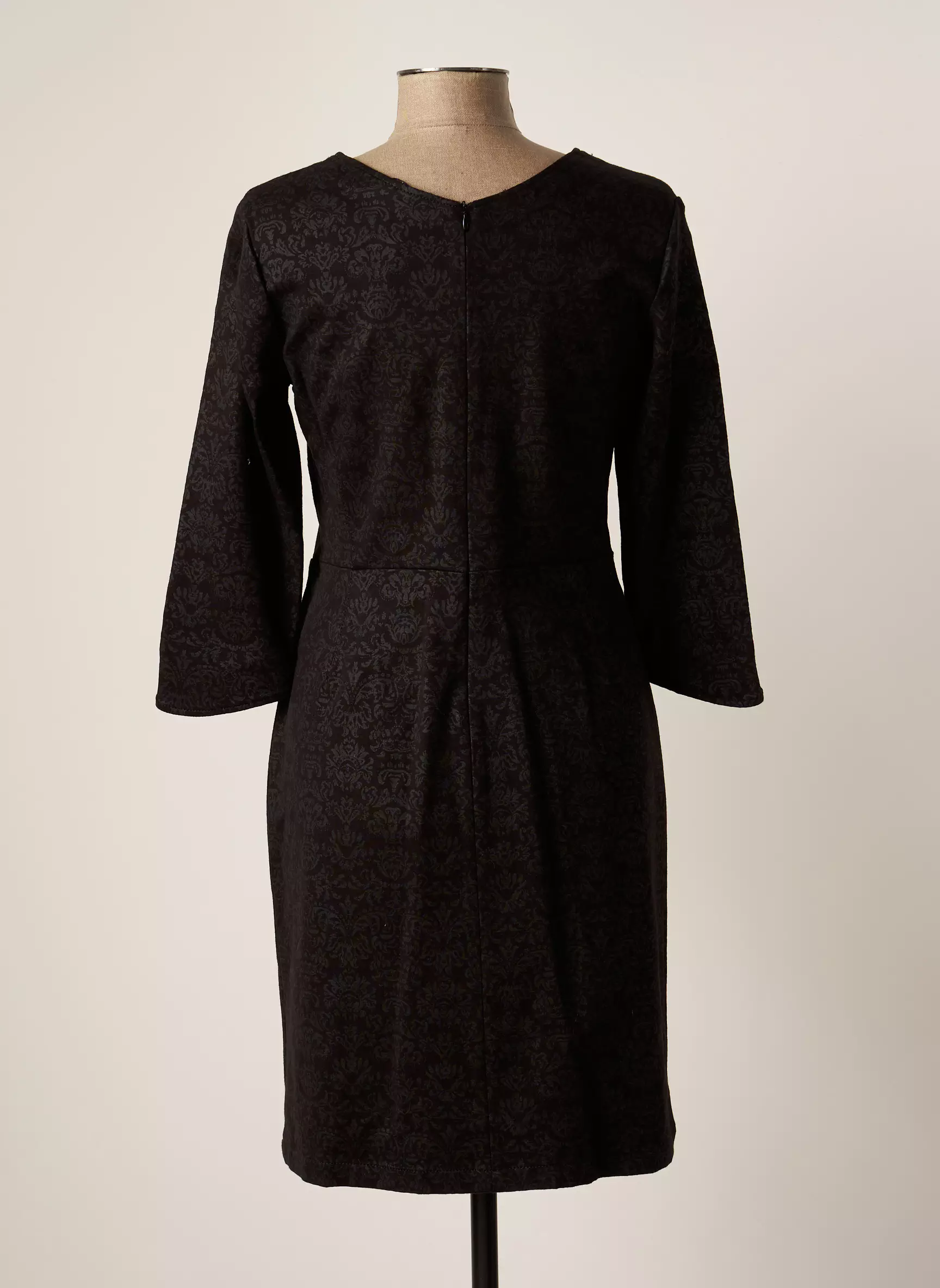 Desgaste Robes Mi Longues Femme couleur noir