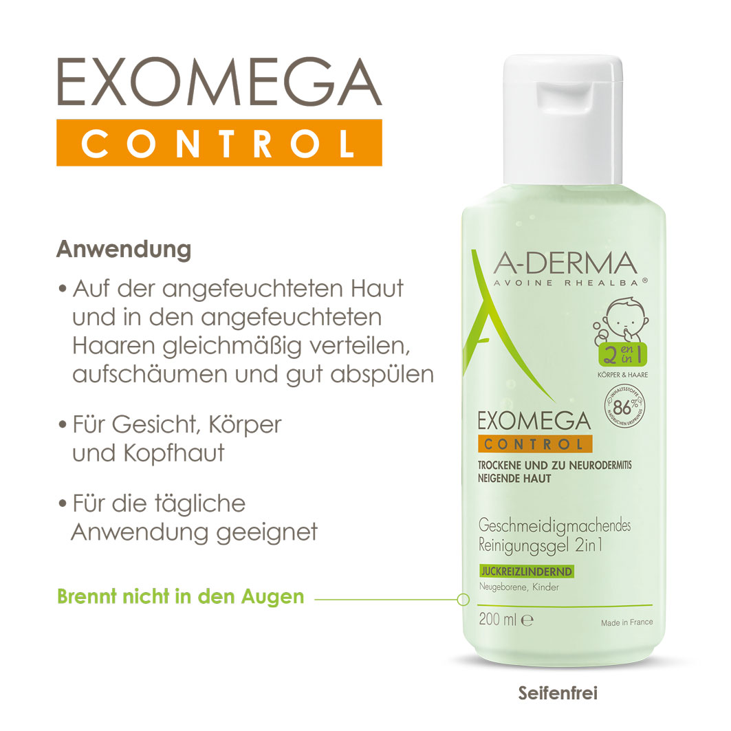 EXOMEGA CONTROL Reinigungsgel 2in1