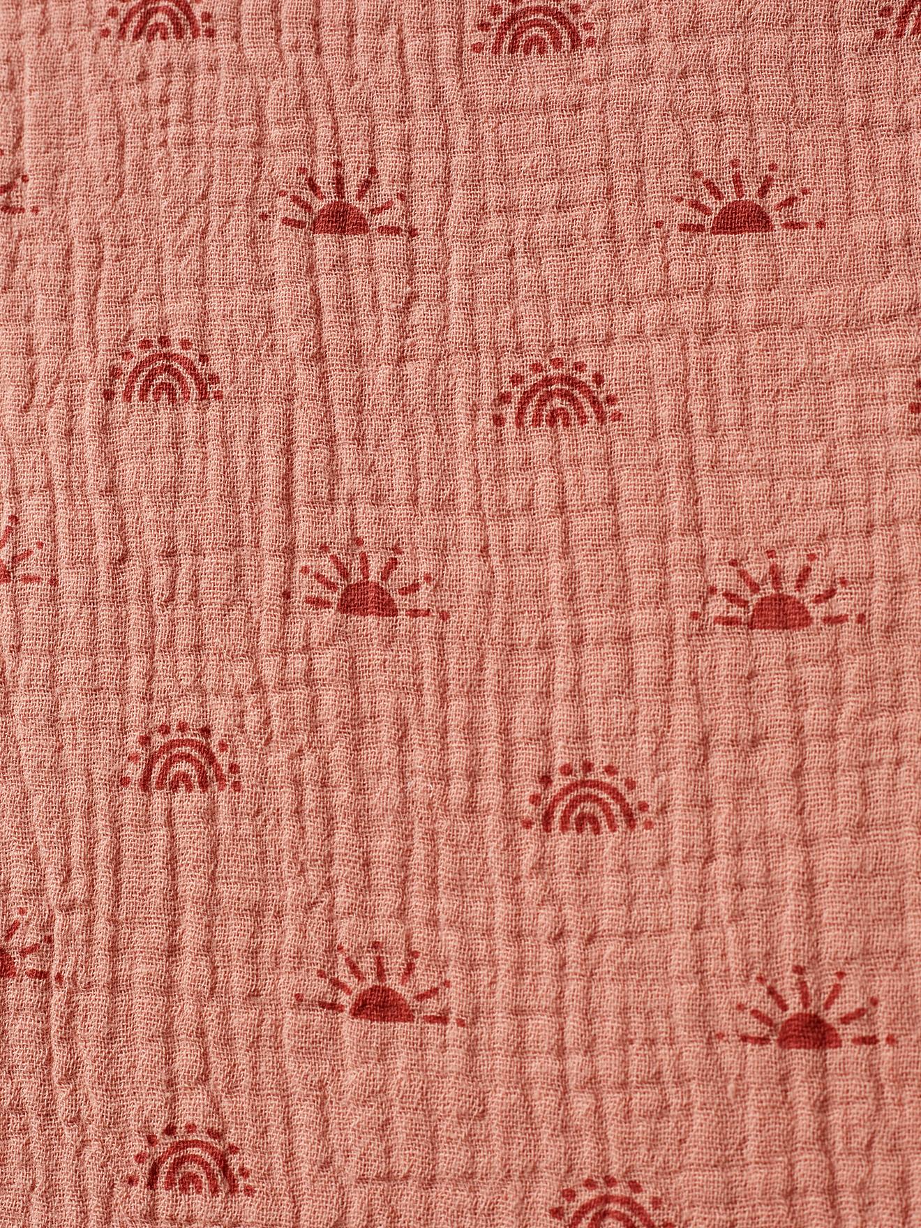 Vertbaudet Bio-Kollektion: Baby Sommerschlafsack aus Musselin - rosa