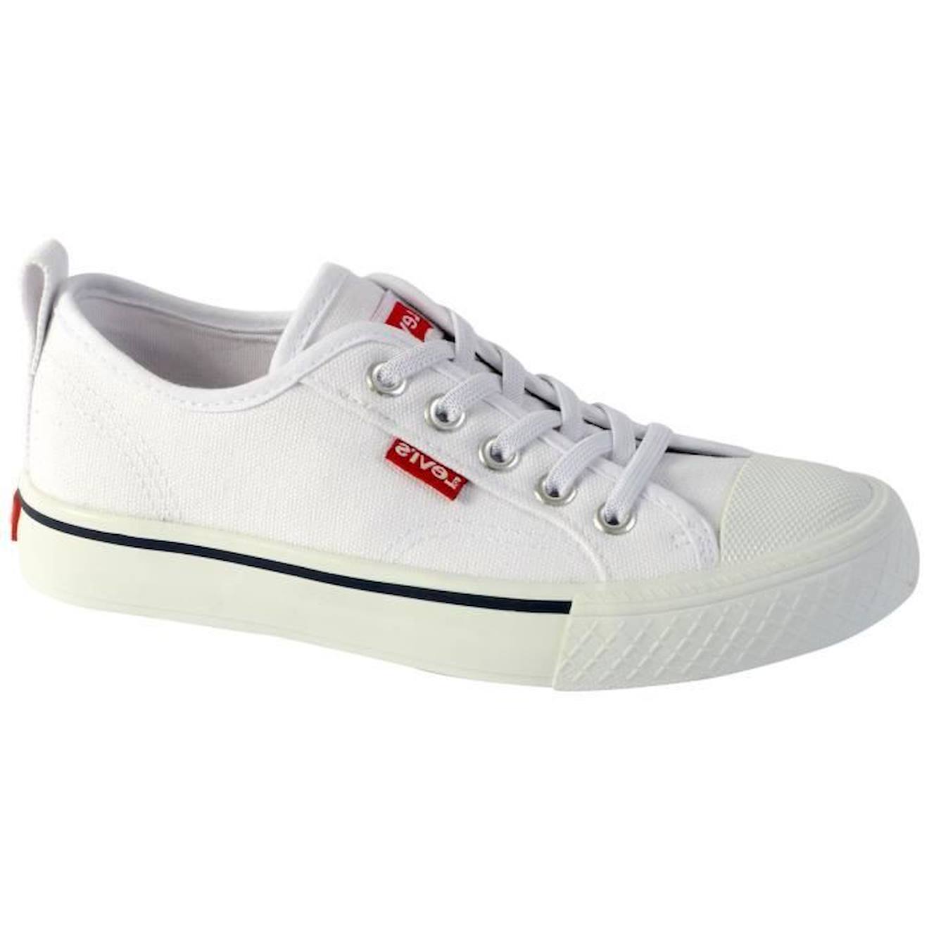 Basket Levis Enfant Maui Elastic Lace blanc