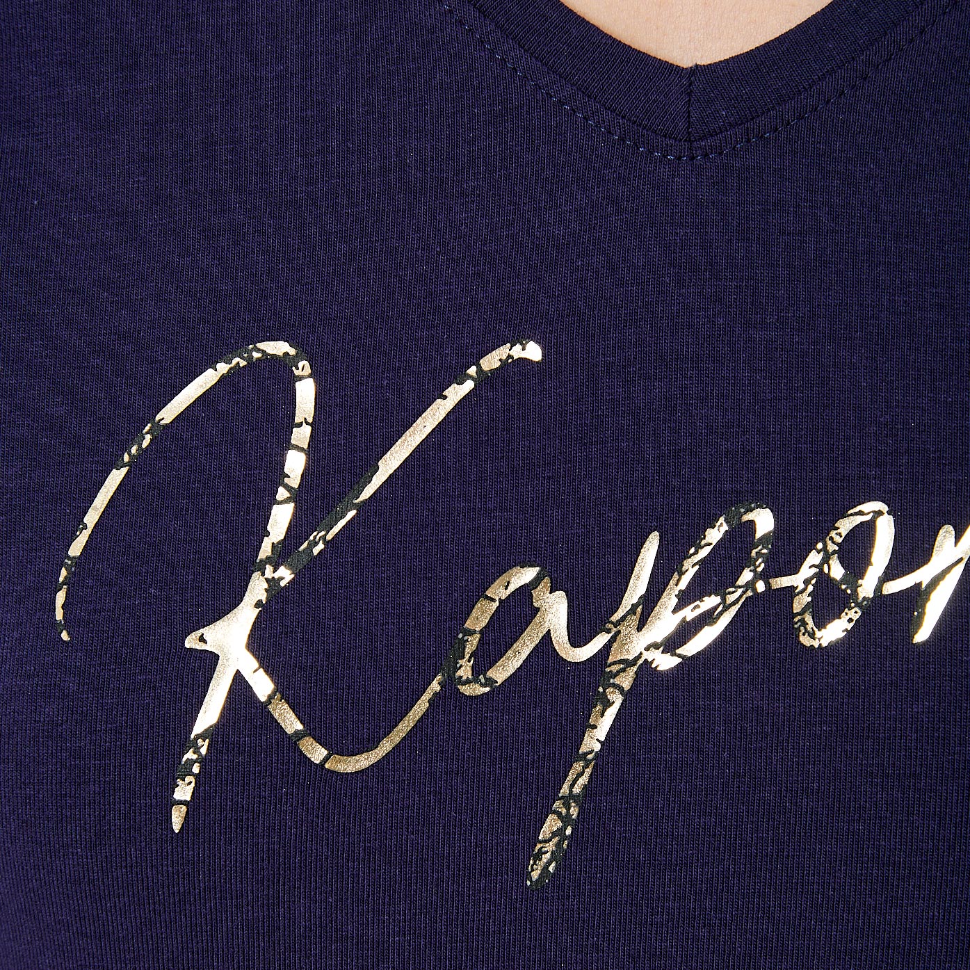 LION   T-shirt bleu marine Femme