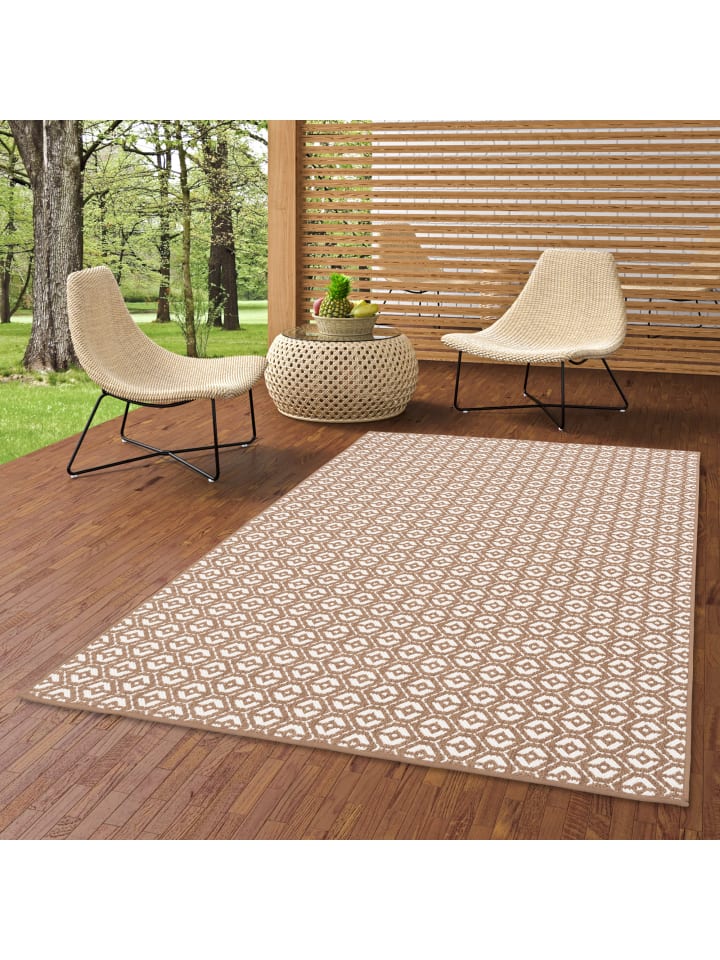 Snapstyle In- und Outdoor Teppich Beidseitig Cape Cod in Beige günstig kaufen