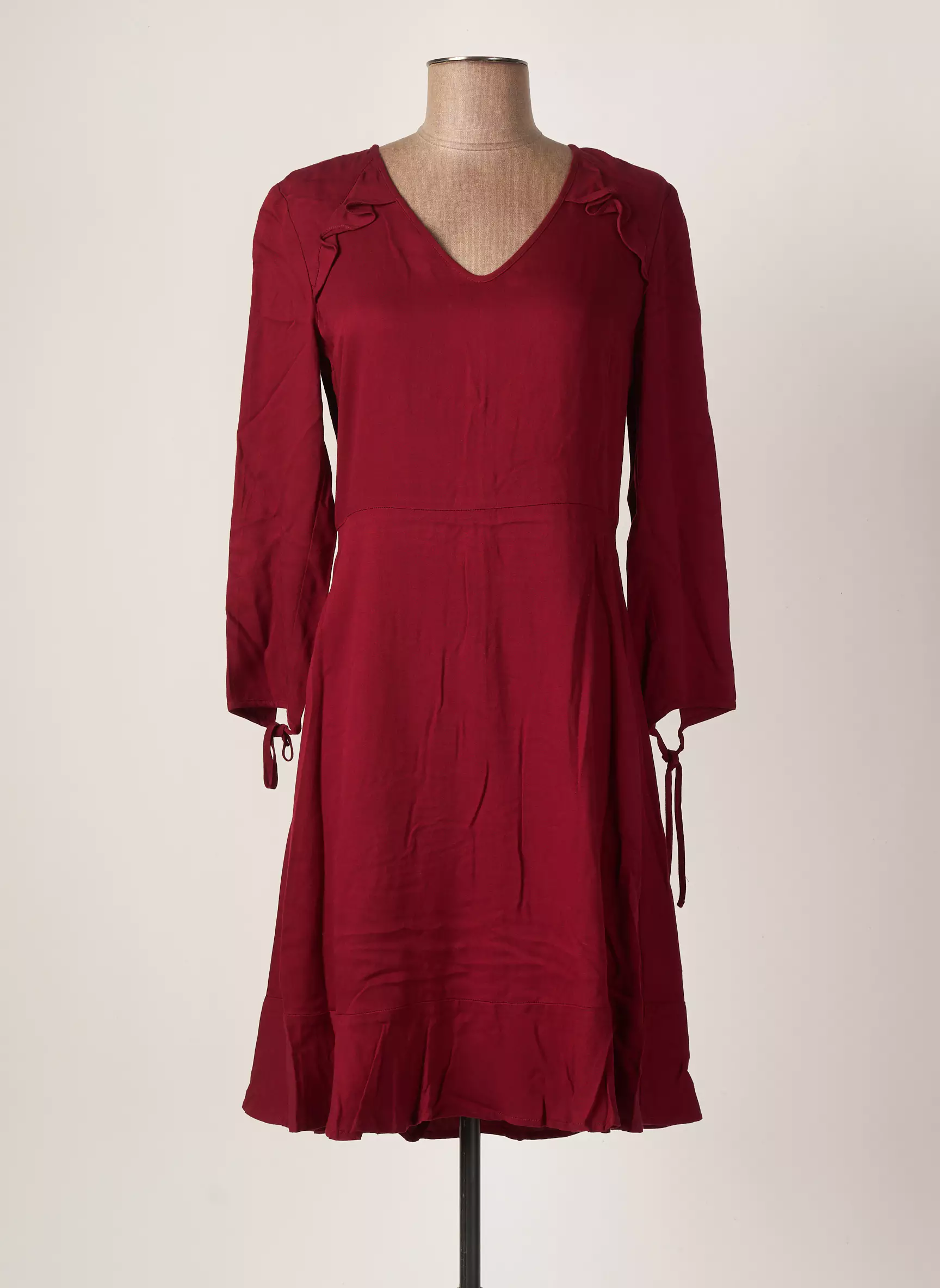 Nathalie Chaize Robes Mi Longues Femme couleur rouge