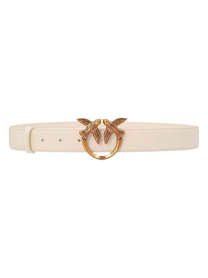 Pinko Leder-Gürtel in Beige günstig kaufen onesize