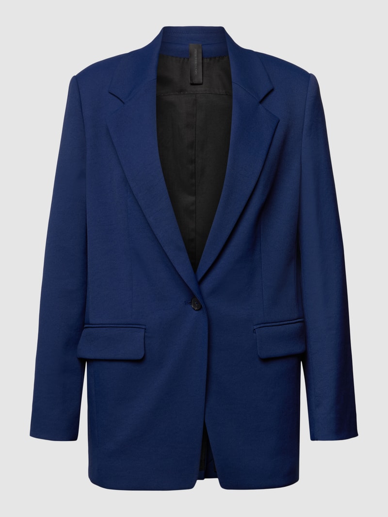Blazer mit Pattentaschen Modell 'GLENDALE' in marineblau