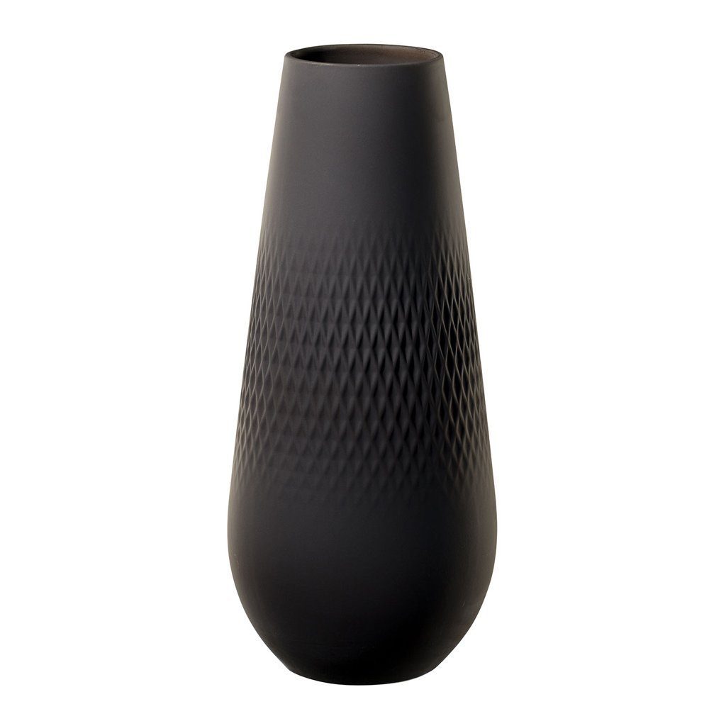 Villeroy & Boch Dekovase Manufacture Collier noir Vase Carré hoch (1 St)
