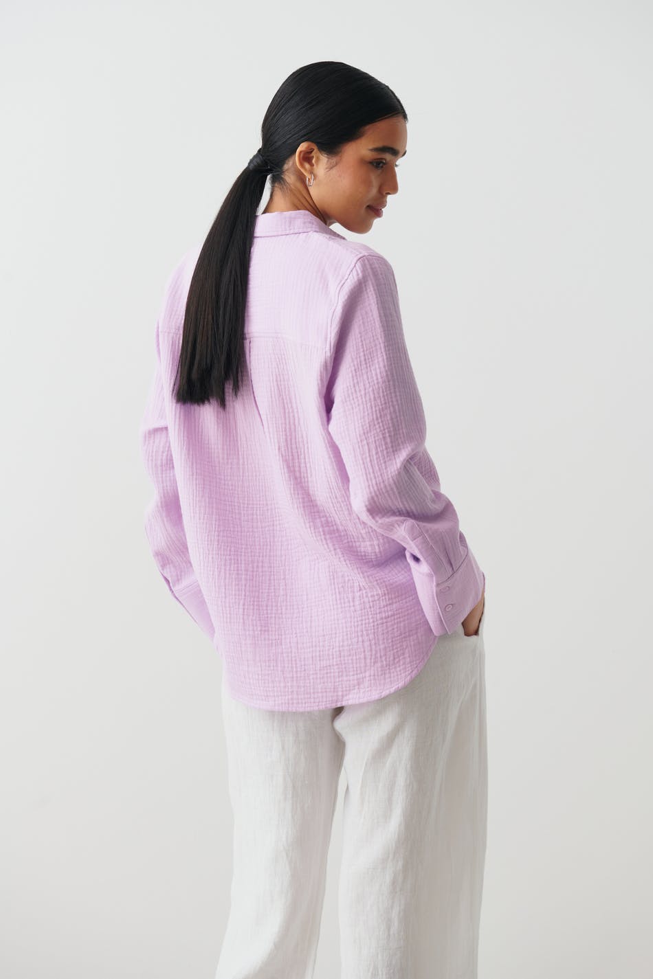 Siriana gauze shirt
